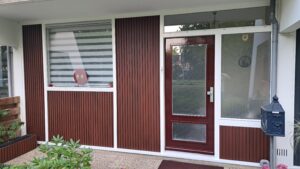 Red cedar Gevelbekleding