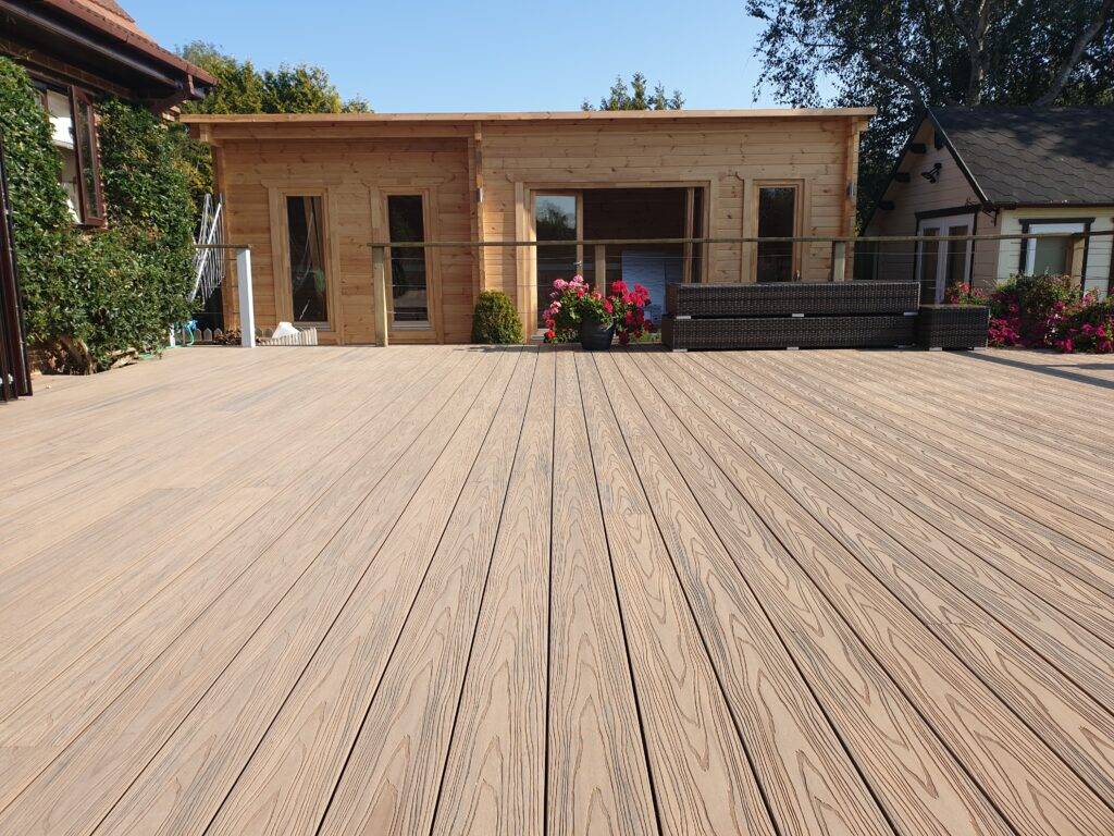 Composiet vlonderplank maple