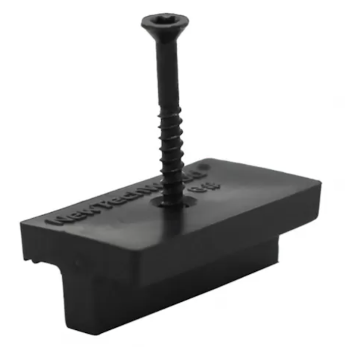 Plastic montageclips vlonderplanken