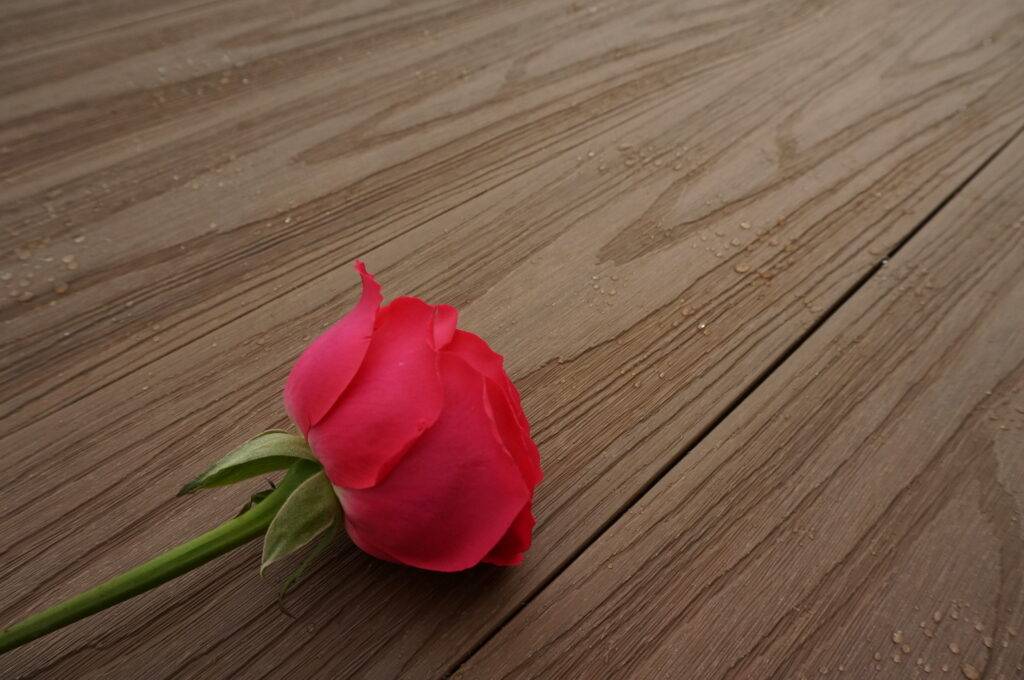 Composiet vlonderplanken Teak
