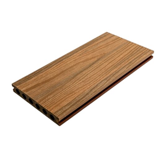Rustic teak vlonderplank sample