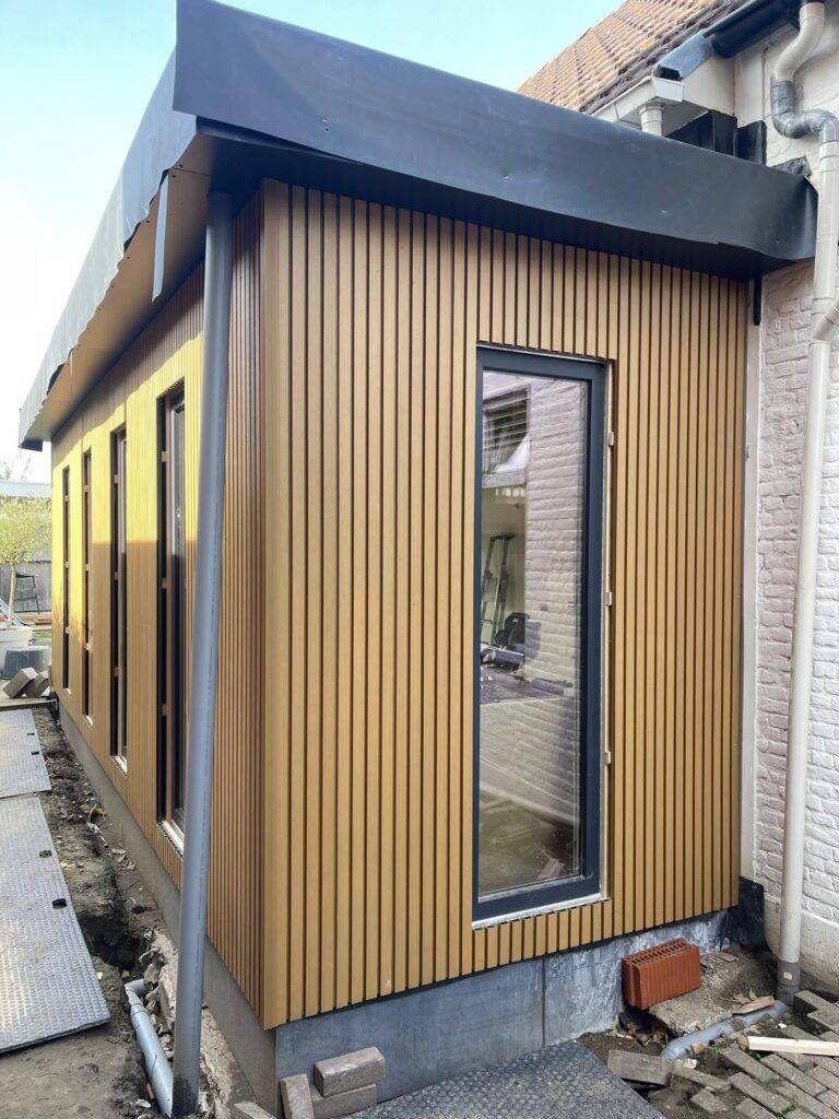 Composiet gevelbekleding