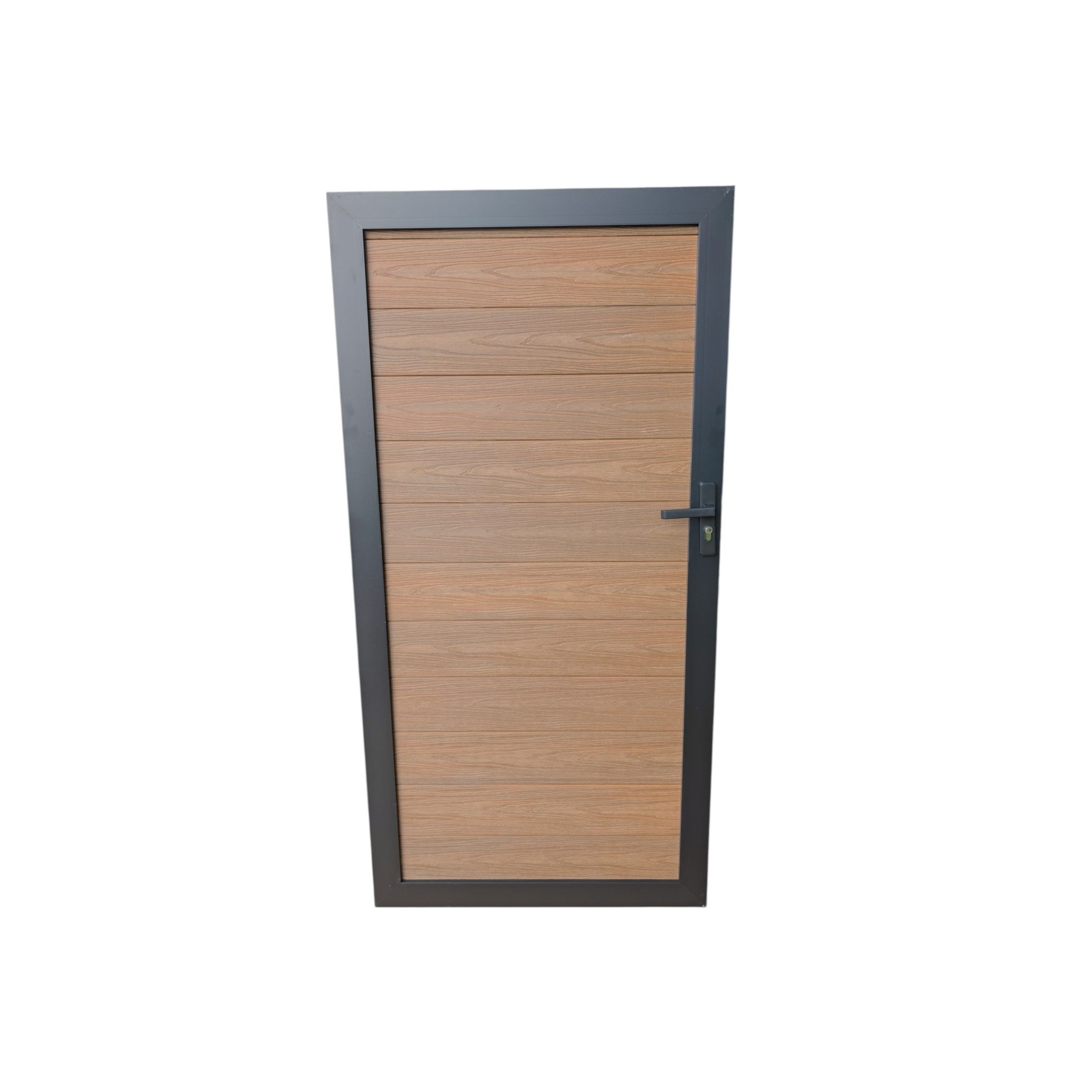 Composiet tuindeur - Teak