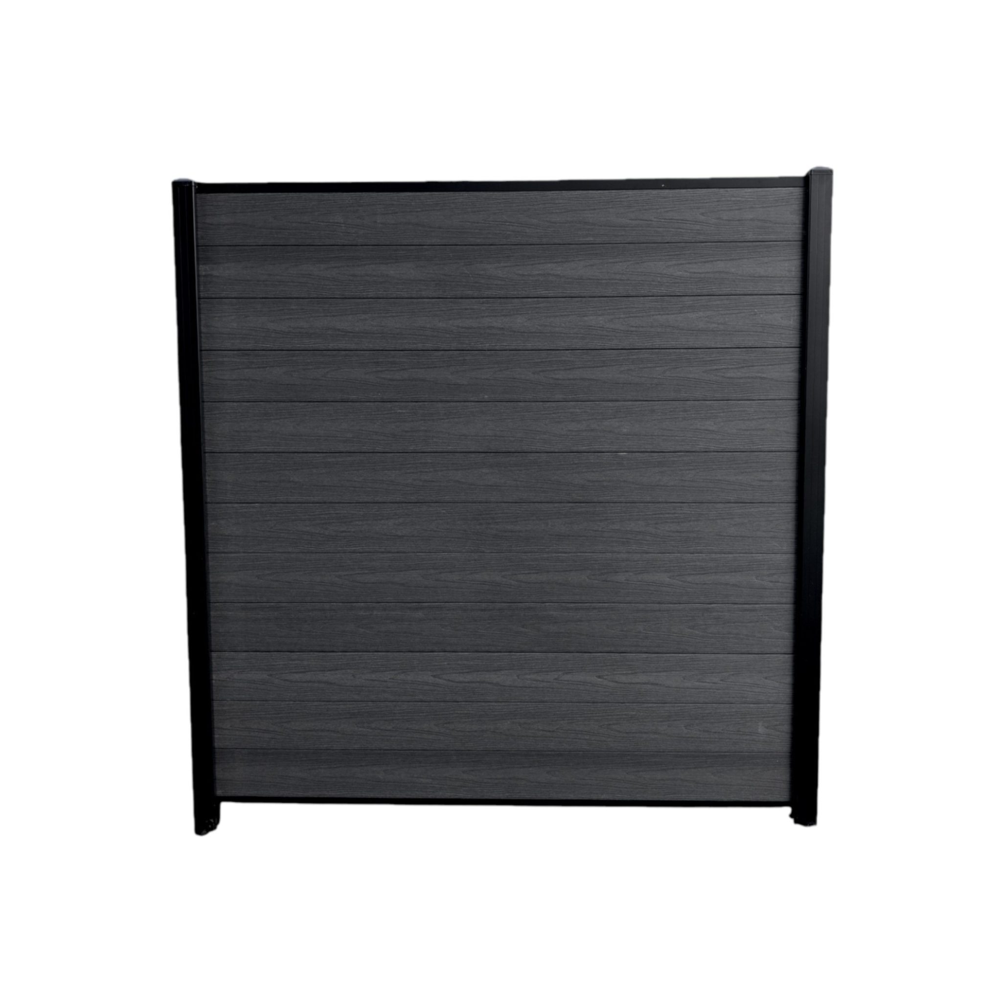 Schutting zwart