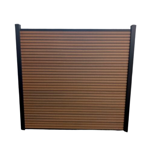 Composiet schutting - Rhombus teak