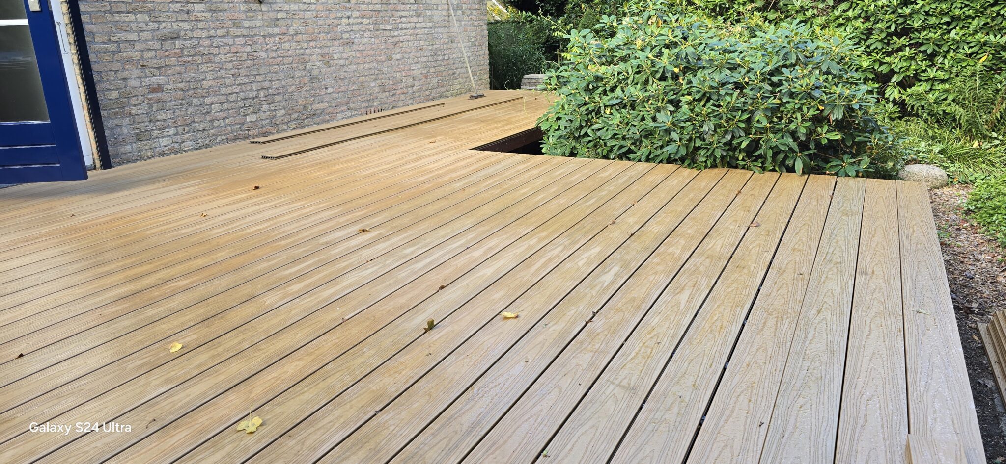 Vlonder in tuin