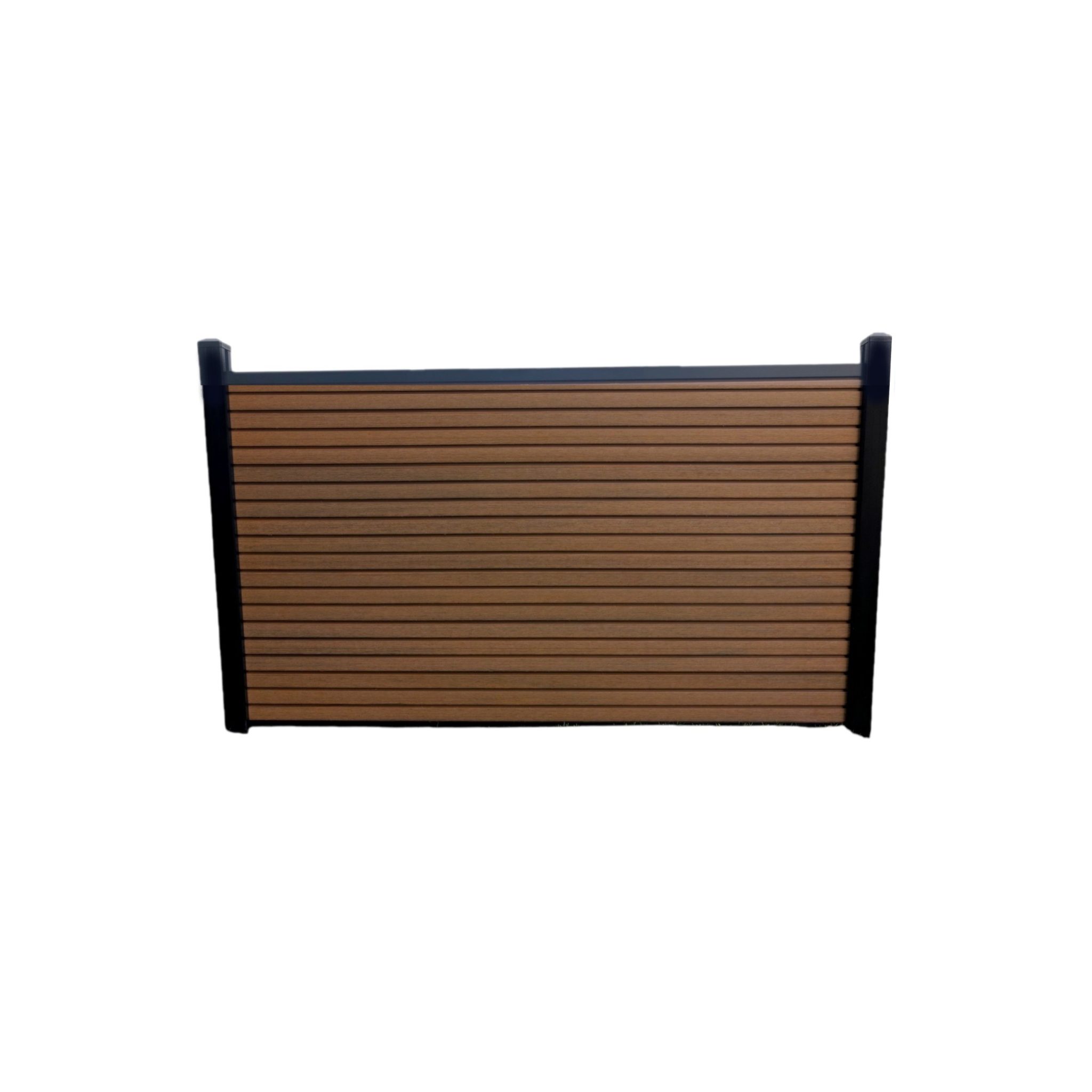 Schutting rhombus teak half